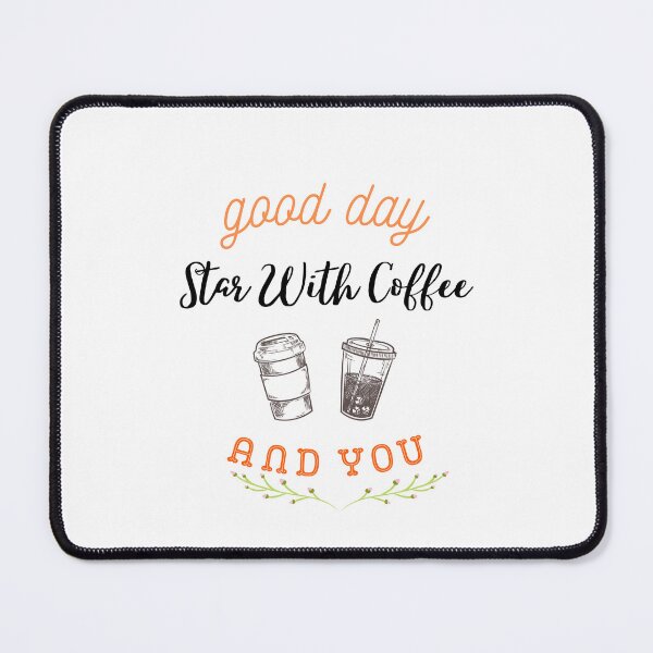 Item preview, Good days start with coffee and you - Valentine's day art designed and sold by Mintminz.