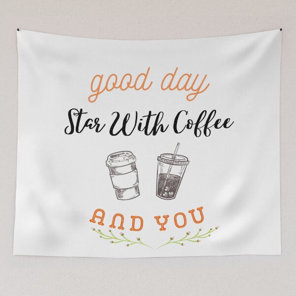 Item preview, Good days start with coffee and you - Valentine's day art designed and sold by Mintminz.