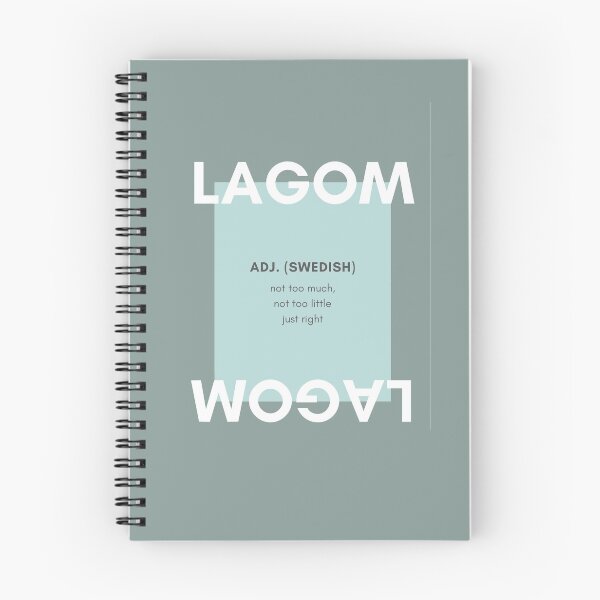 Item preview, LAGOM designed and sold by kitnikit.