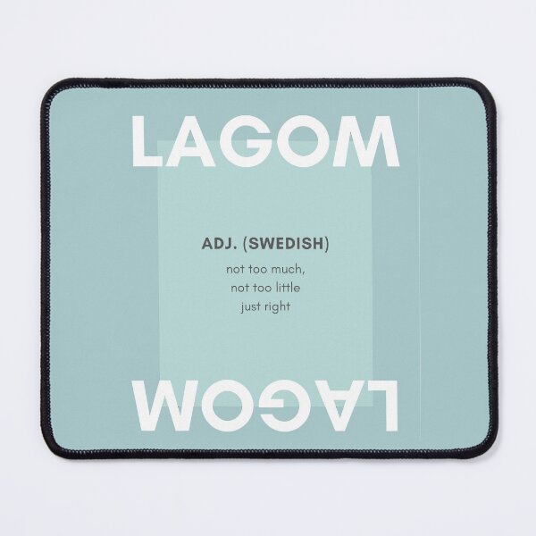 Item preview, LAGOM designed and sold by kitnikit.