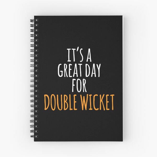 Item preview, It's a Great Day for Double Wicket designed and sold by kindxinn.