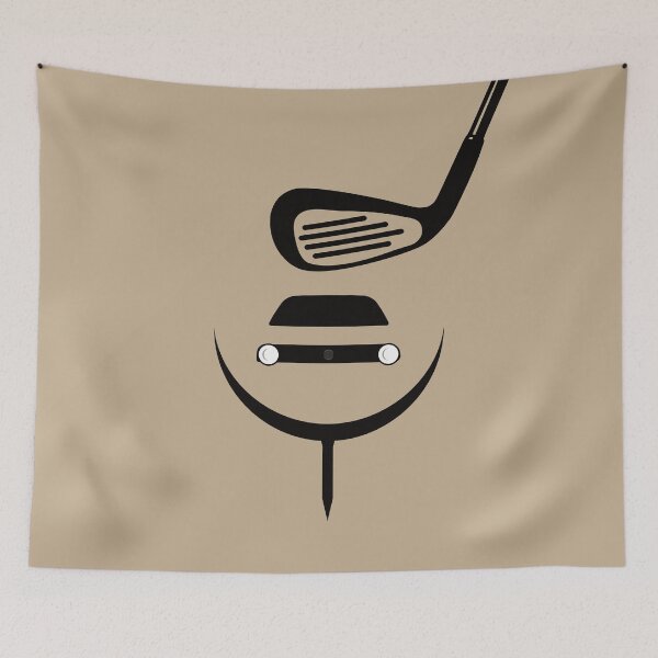 Item preview, Golf Just Play It - Brown Color designed and sold by FridPix.