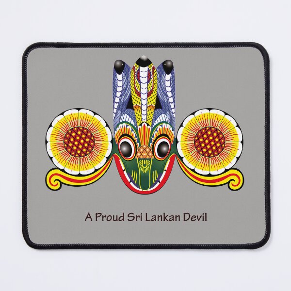 Item preview, A Proud Sri Lankan Devil - ගරා යකා වෙස් මුහුණ designed and sold by SaShaCreations.