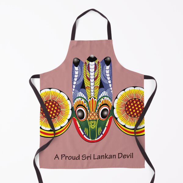 Item preview, A Proud Sri Lankan Devil - ගරා යකා වෙස් මුහුණ designed and sold by SaShaCreations.