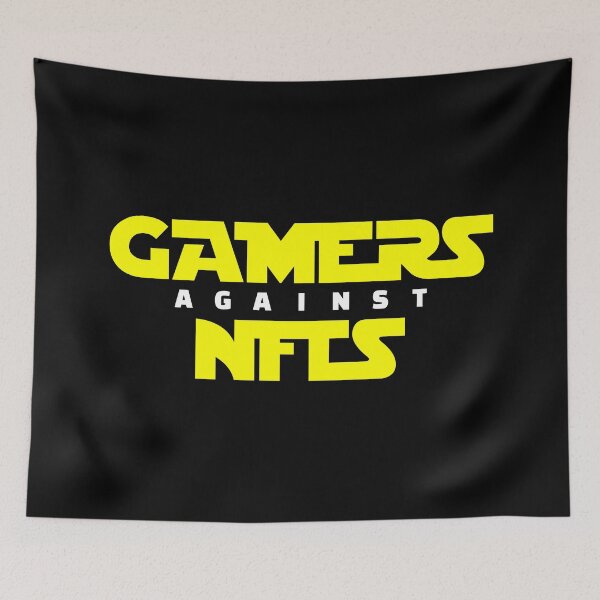 Item preview, Gamers Against NFTs Yellow designed and sold by WPahat.