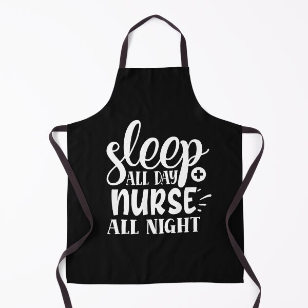 Item preview, Sleep All Day Nurse All Night Funny Nurse Gifts designed and sold by Terisdesign.