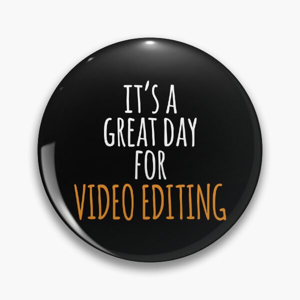 Item preview, It's a Great Day for Video Editing designed and sold by kindxinn.