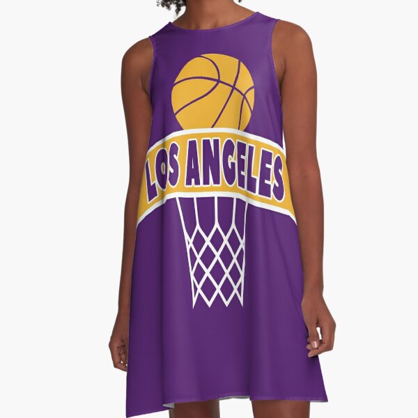 lakers jersey dress