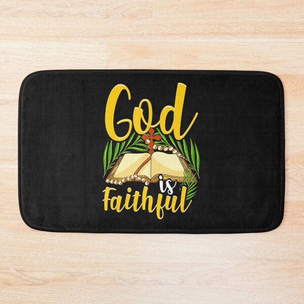 Artikelvorschau, Catholic Religious Gift Palm Sunday Easter- God is Faithful T-Shirt entworfen und verkauft von JosephStuart.
