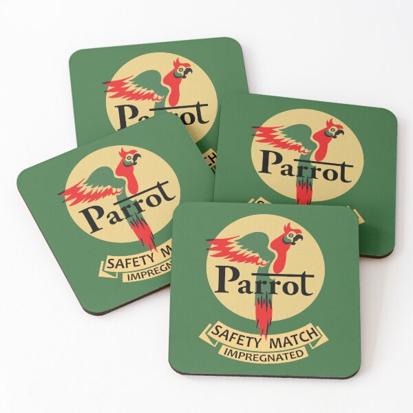 Item preview, The Vintage Parrot Safety Match designed and sold by rogue-design.