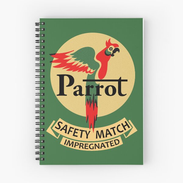 Item preview, The Vintage Parrot Safety Match designed and sold by rogue-design.