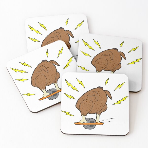 Item preview, funny chicken ride a onewheel - Onewheel chicken artwork designed and sold by QUEEN-WIVER.