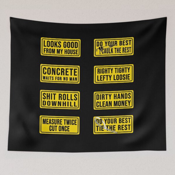 Item preview, funny construction phrase designed and sold by DisenyosDeMike.