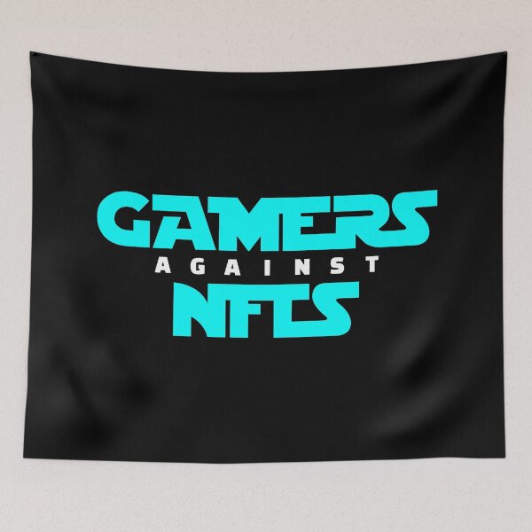 Item preview, Gamers Against NFTs Blue designed and sold by WPahat.