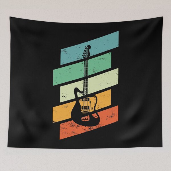 Item preview, Vintage Style Offset Style Electric Guitar Retro Colors designed and sold by nightsworthy.