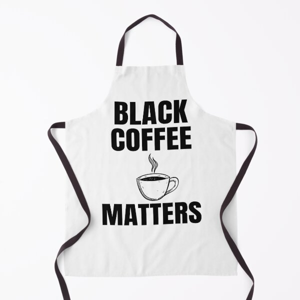 Item preview, Black COFFEE matters, black coffee lovers cute quote designed and sold by kind4you.