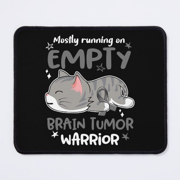Item preview, Brain Tumor Awareness, Mostly Running on Brain Tumor Warrior designed and sold by Tammyilaria.