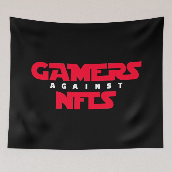 Item preview, Gamers Against NFTs Red designed and sold by WPahat.