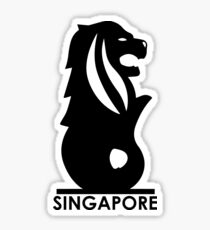 Merlion - Singapore Sticker