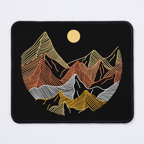 Item preview, Red Sun Mountain - Abstract - #40 designed and sold by WildBerryMount.