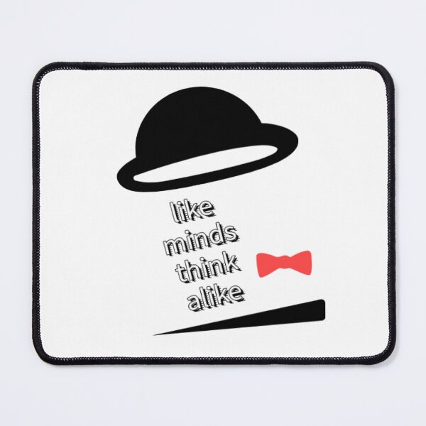 Item preview, Like Minds Think Alike designed and sold by ZubiyaArt.