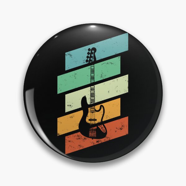 Item preview, Vintage Style J-Style Bass Guitar Retro Colors designed and sold by nightsworthy.