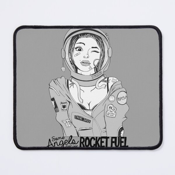 Item preview, Some Angels Just Use Rocket Fuel designed and sold by joshatki.