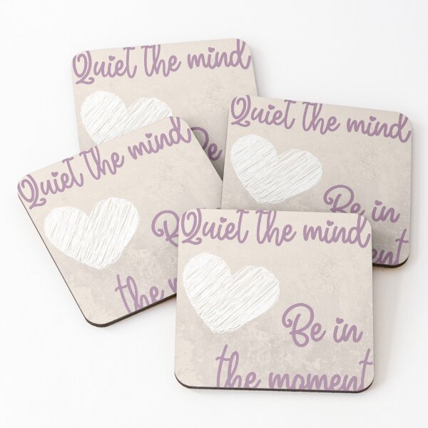 Item preview, Quiet The Mind, Be In The Moment - Spiritual Slogan designed and sold by BournvilleC.