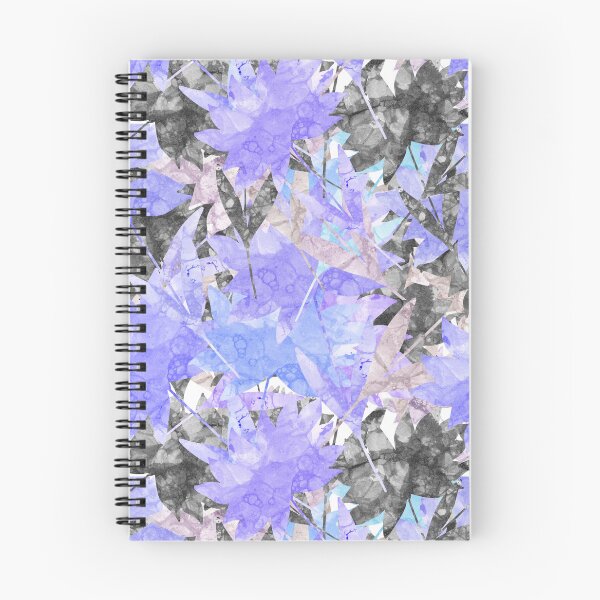 Item preview, Colorful Flawless Pattern of Dark Flowers designed and sold by Shape-And-Color.