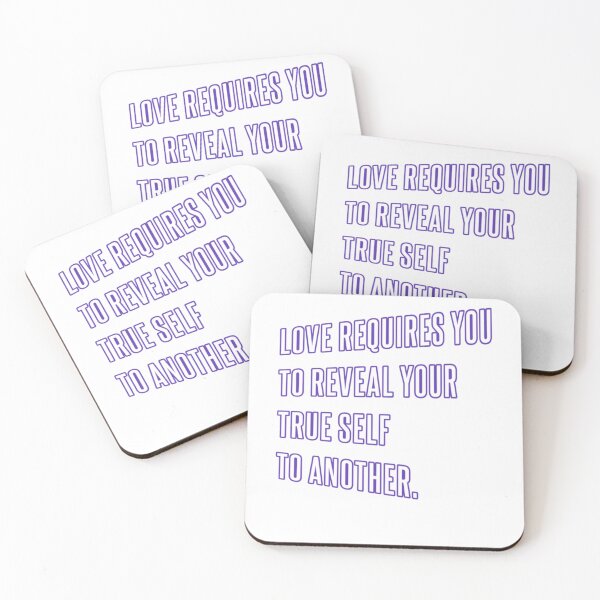 Item preview, Love Requires You To Reveal Your True Self- True Love designed and sold by WowAllinOne.