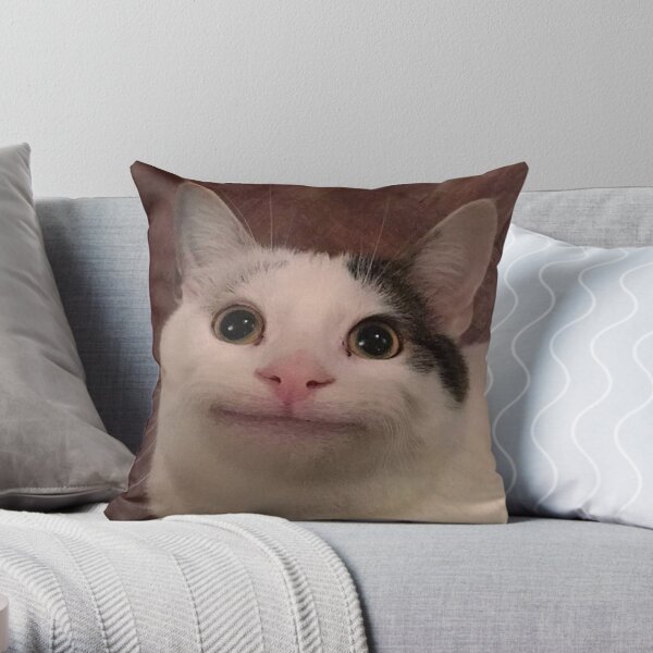 Beluga Cat - Beluga Cat Meme - Pillow