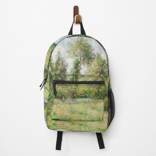 Item preview, French Summer Garden Poplars, Éragny by Camille Pissarro 1895 (colour retouched) designed and sold by LoveSeasonz.