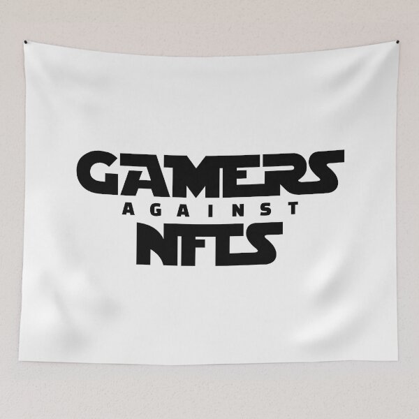 Item preview, Gamers Against NFTs Black designed and sold by WPahat.