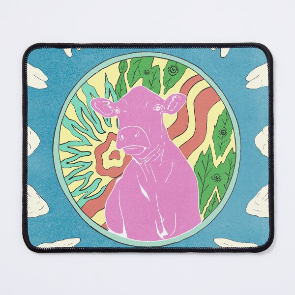 Item preview, Psychedelic Crazy Cow designed and sold by wozzobstudios.