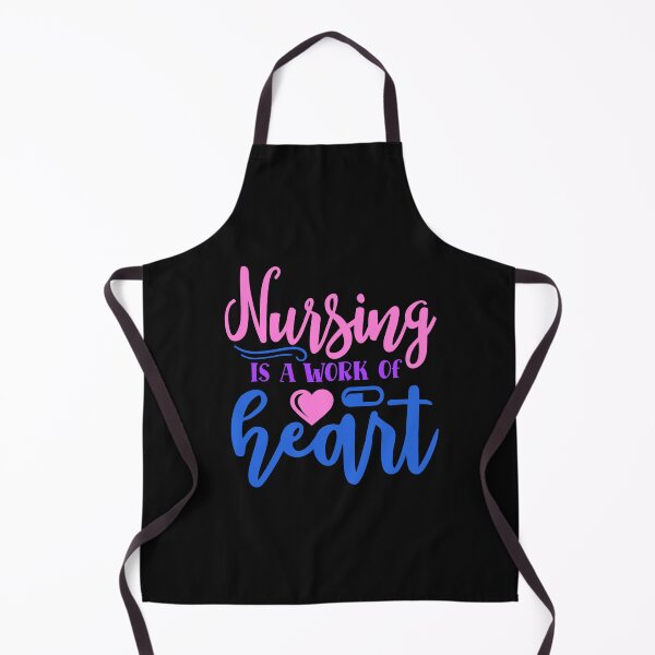 Item preview, Nursing Is A Work Of Heart Funny Nurse Gifts designed and sold by Terisdesign.