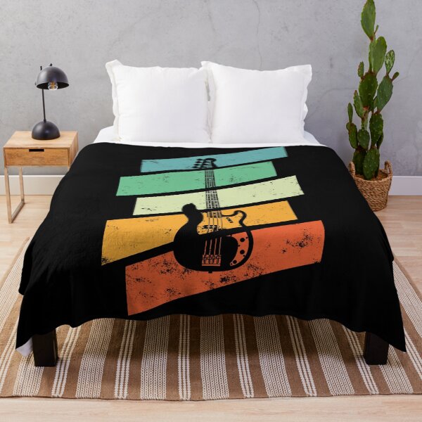 Item preview, Vintage Style P-Style Bass Guitar Retro Colors designed and sold by nightsworthy.