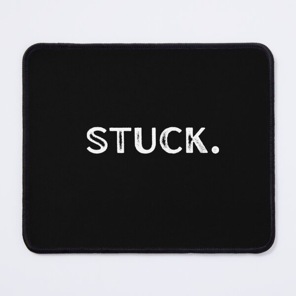 Item preview, Stuck Black Design designed and sold by GoneGoodbye.