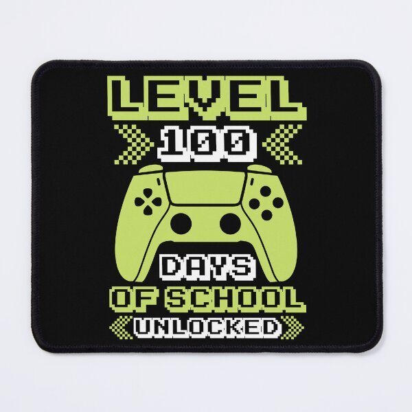 Item preview, Level 100 Days Of School Unlocked - Teacher 100th Day of School Student 100 Days of School Gamer designed and sold by ohmier.