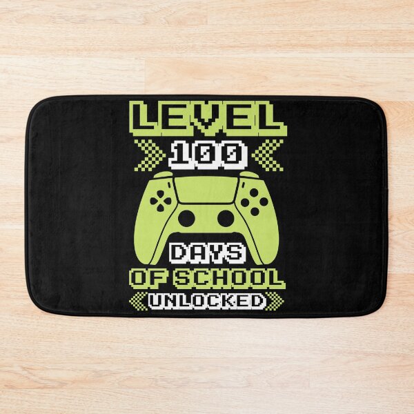 Item preview, Level 100 Days Of School Unlocked - Teacher 100th Day of School Student 100 Days of School Gamer  designed and sold by ohmier.