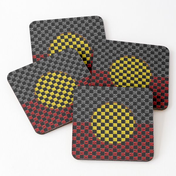 Item preview,  AMAZING  AUSTRALIAN ABORIGINAL FLAG  ART EXPRESSION WITH DOTS AND WAVES-12. designed and sold by Ralek.