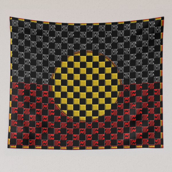 Item preview,  AMAZING  AUSTRALIAN ABORIGINAL FLAG  ART EXPRESSION WITH DOTS AND WAVES-12. designed and sold by Ralek.