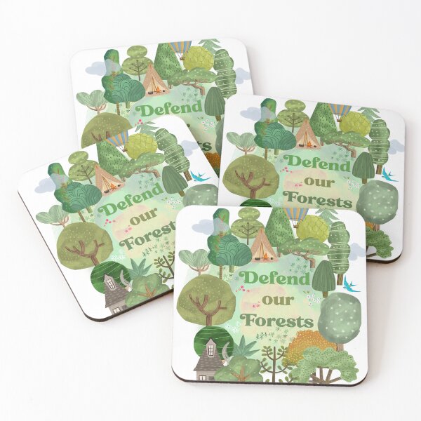 Item preview, Defend our forests designed and sold by taika tori.