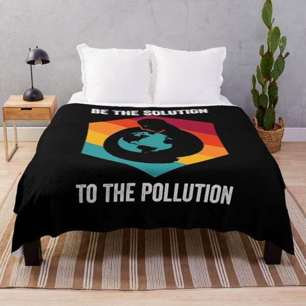 Item preview, Be The Solution To The Pollution | Save The Planet | earth day | Mother Earth designed and sold by AMINE ★★★★★.