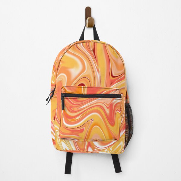 Item preview, Crimson Sunset Red Orange Marble Swirl Abstract designed and sold by jays-artworks.