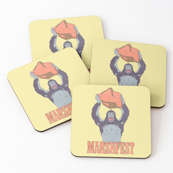 Item preview, Funny Bigfoot holding a boulder designed and sold by wozzobstudios.