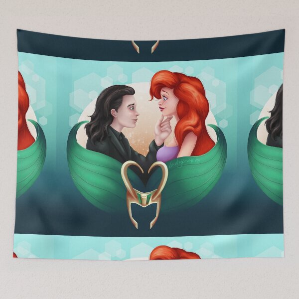 Item preview, Couple Valentines Portrait designed and sold by ladykraken.
