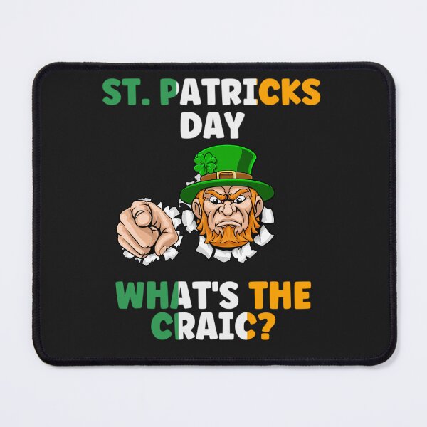 Item preview, ST. PATRICKS DAY, WHAT'S THE CRAIC, FECKING EEJIT, designed and sold by R B Chrystal.