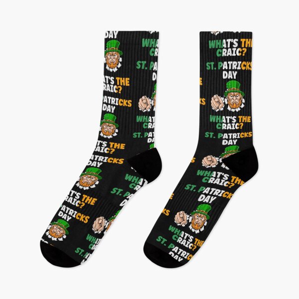Item preview, ST. PATRICKS DAY, WHAT'S THE CRAIC, FECKING EEJIT,  designed and sold by R B Chrystal.