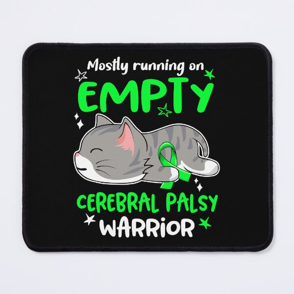 Item preview, Cerebral Palsy Awareness, Mostly Running on Cerebral Palsy Warrior designed and sold by Tammyilaria.