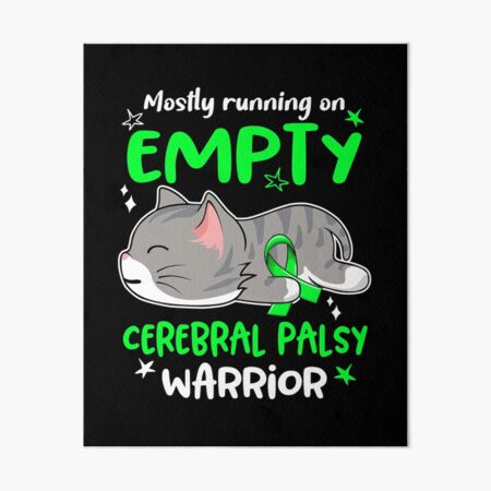 Item preview, Cerebral Palsy Awareness, Mostly Running on Cerebral Palsy Warrior designed and sold by Tammyilaria.